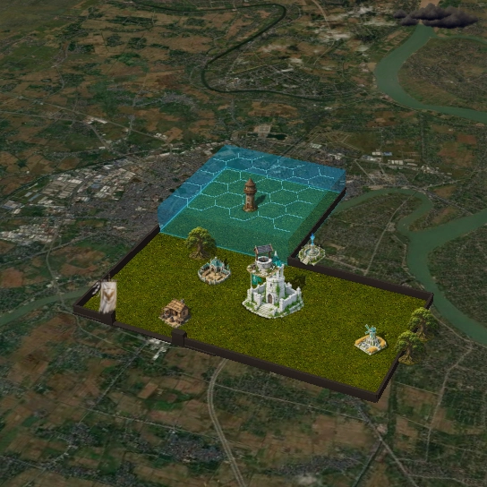 LAND trên không gian thực